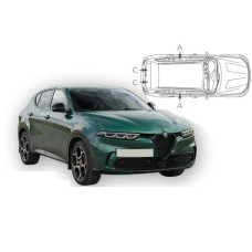 Sonnenschutz Blenden für Alfa Romeo Tonale 2022-