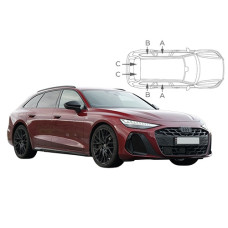 Sonnenschutz Blenden für Audi A6 Avant C9 2025-