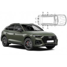 Sonnenschutz Blenden für Audi Q5 Sportback (Typ FYT) 2021-