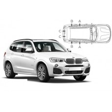 Sonnenschutz Blenden für BMW X3 F25 5 Türen 2010-2017