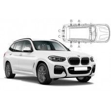 Sonnenschutz Blenden für BMW X3 G01 5 Türen 2018-