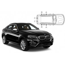 Sonnenschutz Blenden für BMW X6 F16 2015-2019