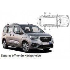 Sonnenschutz Blenden für Opel Combo E Life XL 2018-