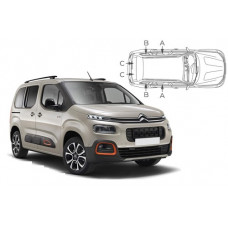 Sonnenschutz Blenden für Citroen Berlingo III XL 2018-