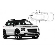 Sonnenschutz Blenden für Citroen C3 Aircross 2017-