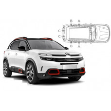 Sonnenschutz Blenden für Citroen C5 Aircross 2017-