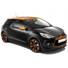 Sonnenschutz Blenden für Citroen DS3  3 Türen 2010-2016