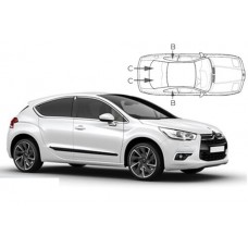 Sonnenschutz Blenden für Citroen DS4 5 Türen 2010-2018