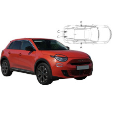 Sonnenschutz Blenden für Fiat 600 2023- Sonnenschutz Blenden für Fiat 600 2023-