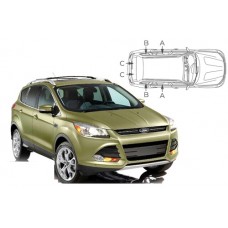 Sonnenschutz Blenden für Ford Kuga 5 Türen 2012-2019