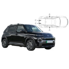 Sonnenschutz Blenden für Hyundai Inster 2024-