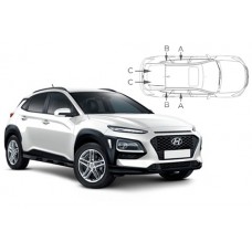 Sonnenschutz Blenden für Hyundai Kona 5 Türen 2017-2023