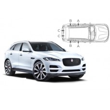 Sonnenschutz Blenden für Jaguar F-Pace 5 Türen 2016-