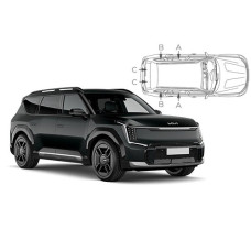 Sonnenschutz Blenden für Kia EV9 5 Türen 2023-