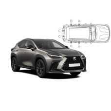 Sonnenschutz Blenden für Lexus NX350 2022-