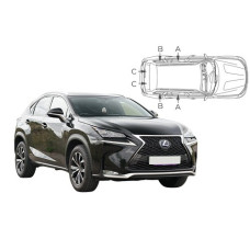 Sonnenschutz Blenden für Lexus NX300h 2014-2021
