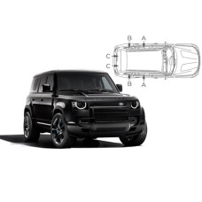 Sonnenschutz Blenden für Land Rover Defender D110 2020-