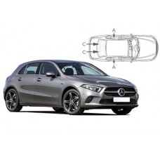 Sonnenschutz Blenden für Mercedes-Benz A-Klasse W177 5 Türen 2019-