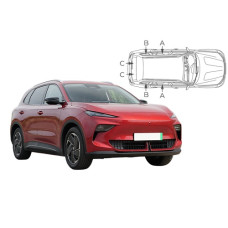 Sonnenschutz Blenden für MGS5 EV 5-Türen 2024-