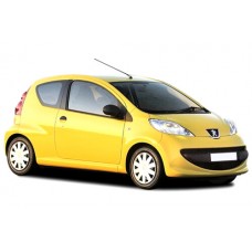 Sonnenschutz Blenden für Peugeot 107 3 Türen 2005-2014