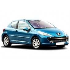 Sonnenschutz Blenden für Peugeot 207 3 Türen 2006-2012