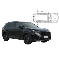 Sonnenschutz Blenden für Peugeot 5008 2024-