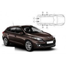 Sonnenschutz Blenden für Renault Megane III - Grandtour Kombi 2008-2016