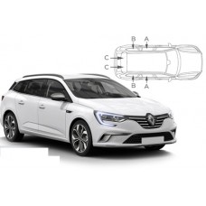 Sonnenschutz Blenden für Renault Megane IV - Grandtour Kombi 2016-