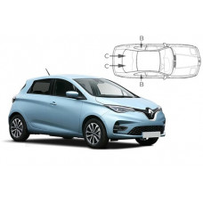 Sonnenschutz Blenden für Renault Zoe 5 Türen 2012-