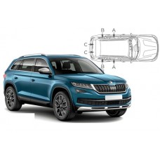 Sonnenschutz Blenden für Skoda Kodiaq SUV 2016-