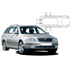 Sonnenschutz Blenden für Skoda Octavia II Kombi 2004-2013