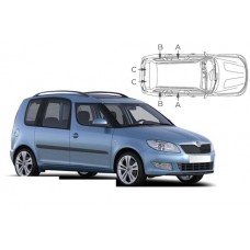 Sonnenschutz Blenden für Skoda Roomster 5 Türen 2006-2015