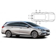 Sonnenschutz Blenden für Opel Astra K Sports Tourer 2016-2022