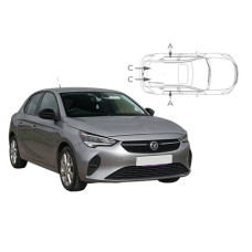 Sonnenschutz Blenden für Opel Corsa F 5 Türen 2019- Sonnenschutz Blenden für Opel Corsa F 5 Türen 2019-