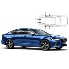 Sonnenschutz Blenden für Volvo S90 4 Türen 2017-