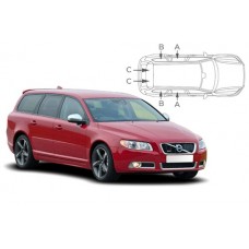 Sonnenschutz Blenden für Volvo V70 Kombi 2007-2016