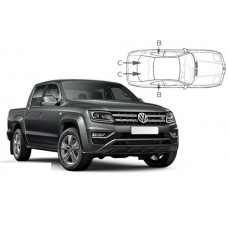 Sonnenschutz Blenden für Volkswagen Amarok Pick Up 2011-2023