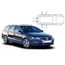 Sonnenschutz Blenden für Volkswagen Passat Kombi B6 2005-2010