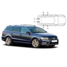 Sonnenschutz Blenden für Volkswagen Passat Kombi B7 2010-2015