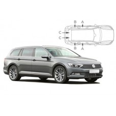 Sonnenschutz Blenden für Volkswagen Passat Kombi B8 2015-