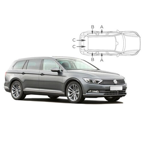 VW Passat B8 R-Line - Scheibentönung und Sonnenschutz