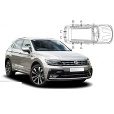 Sonnenschutz Blenden für Volkswagen Tiguan II Typ AD1 2016-